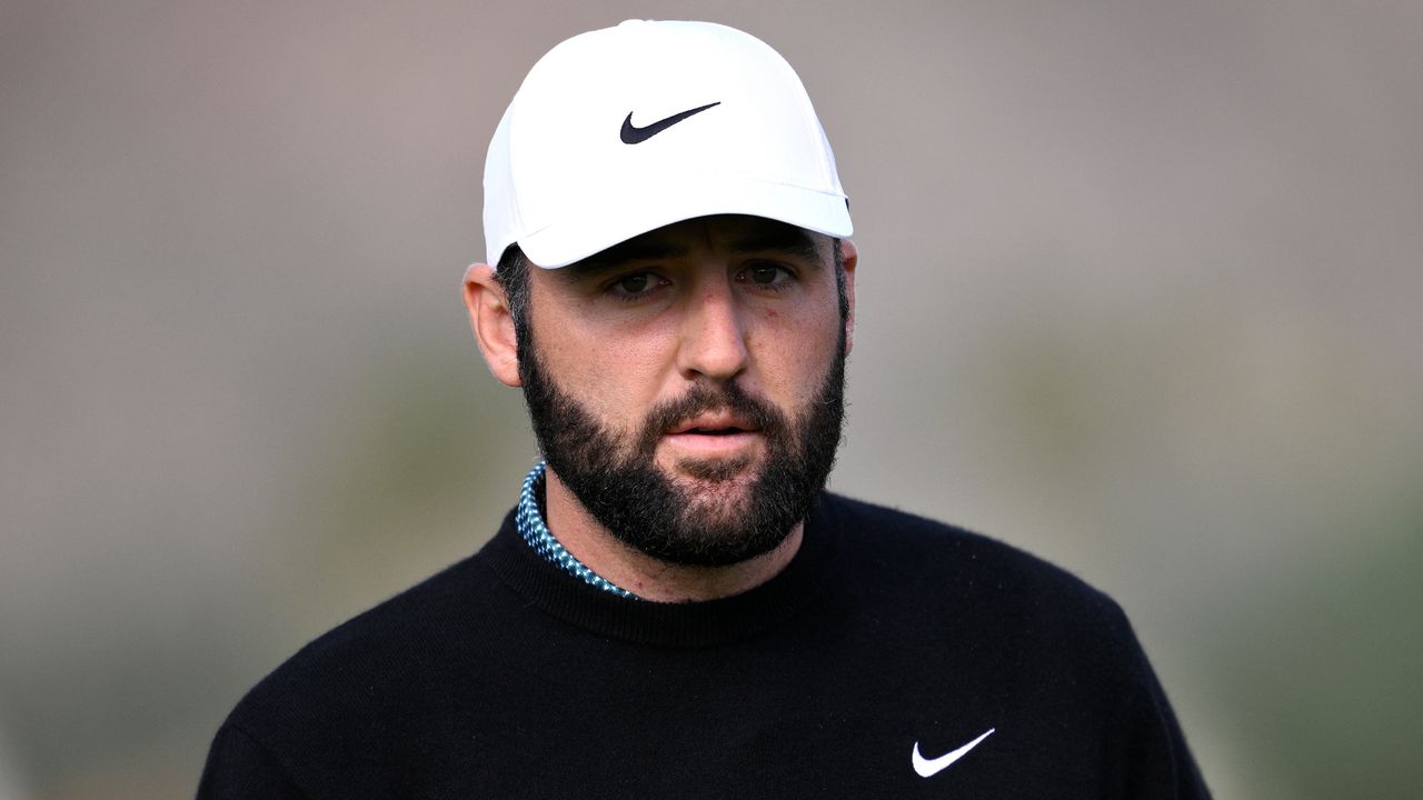 Scottie Scheffler at The American Express