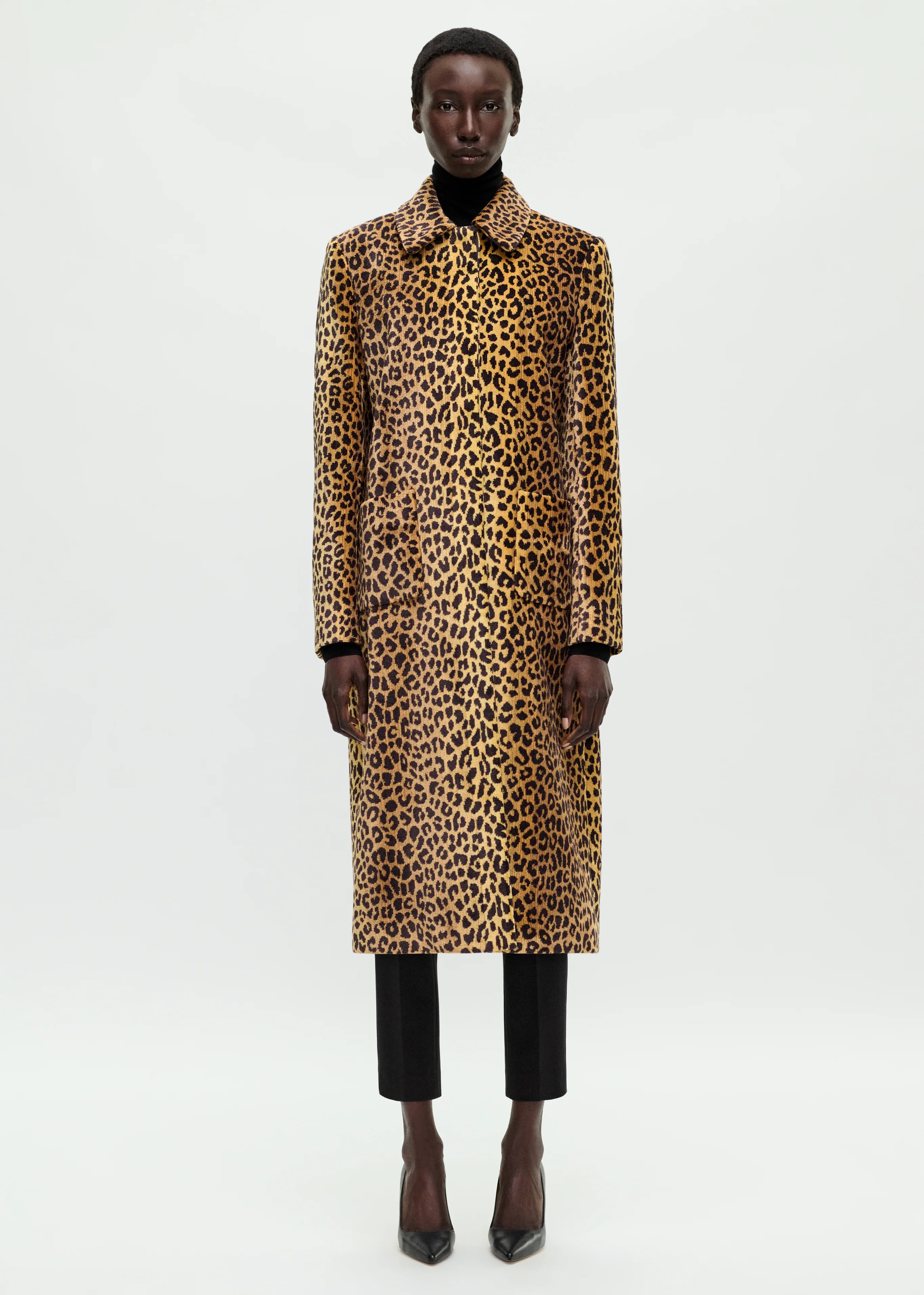 Merriam Coat - Natural Leopard / 00
