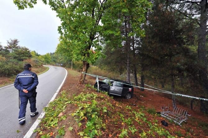 The Norway team car crashed during the race but thankfully no one was seriously injured