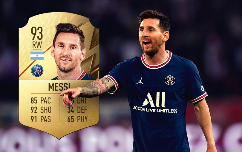 Fifa22: Ronaldo and Messi - Where do the best players rank on the