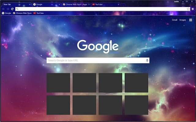 How to change the Google background image