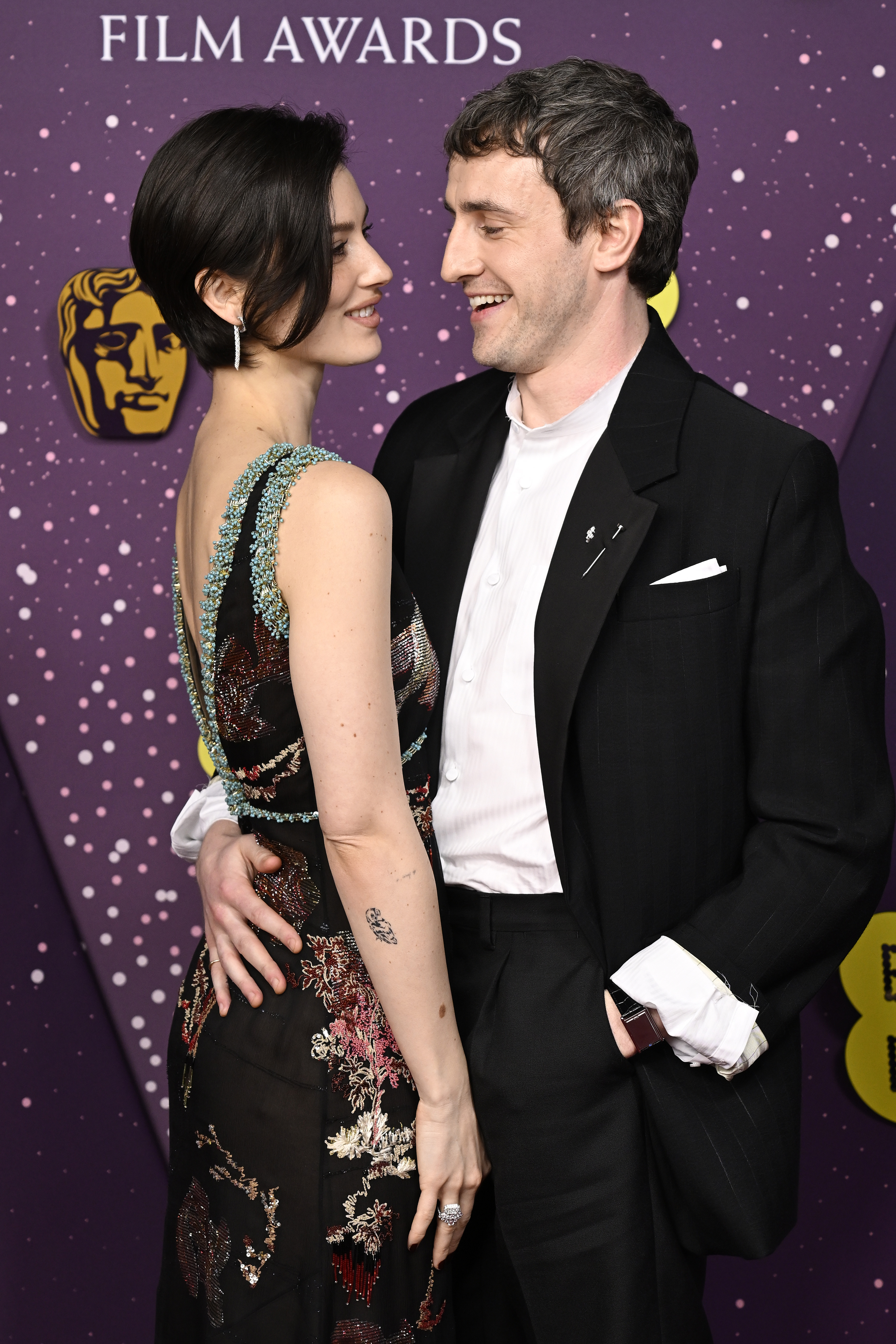 Gracie Abrams and Paul Mescal at the BAFTAs 2026