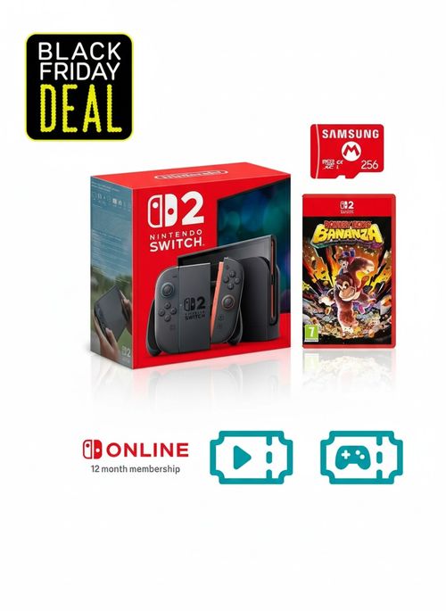 Nintendo Switch 2 Bundle With Donkey Kong Bananza, Samsung MicroSD Express Card and More