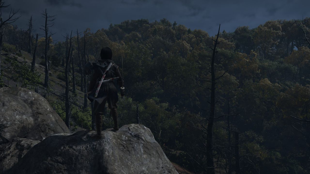 Screenshot of Assassin's Creed Shadows on ASUS ROG Ally X.