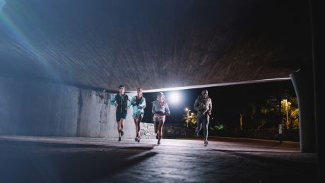 fluorescent running gear