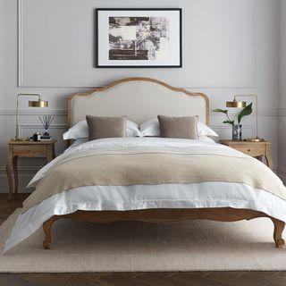 Feather & Black Sienna bed