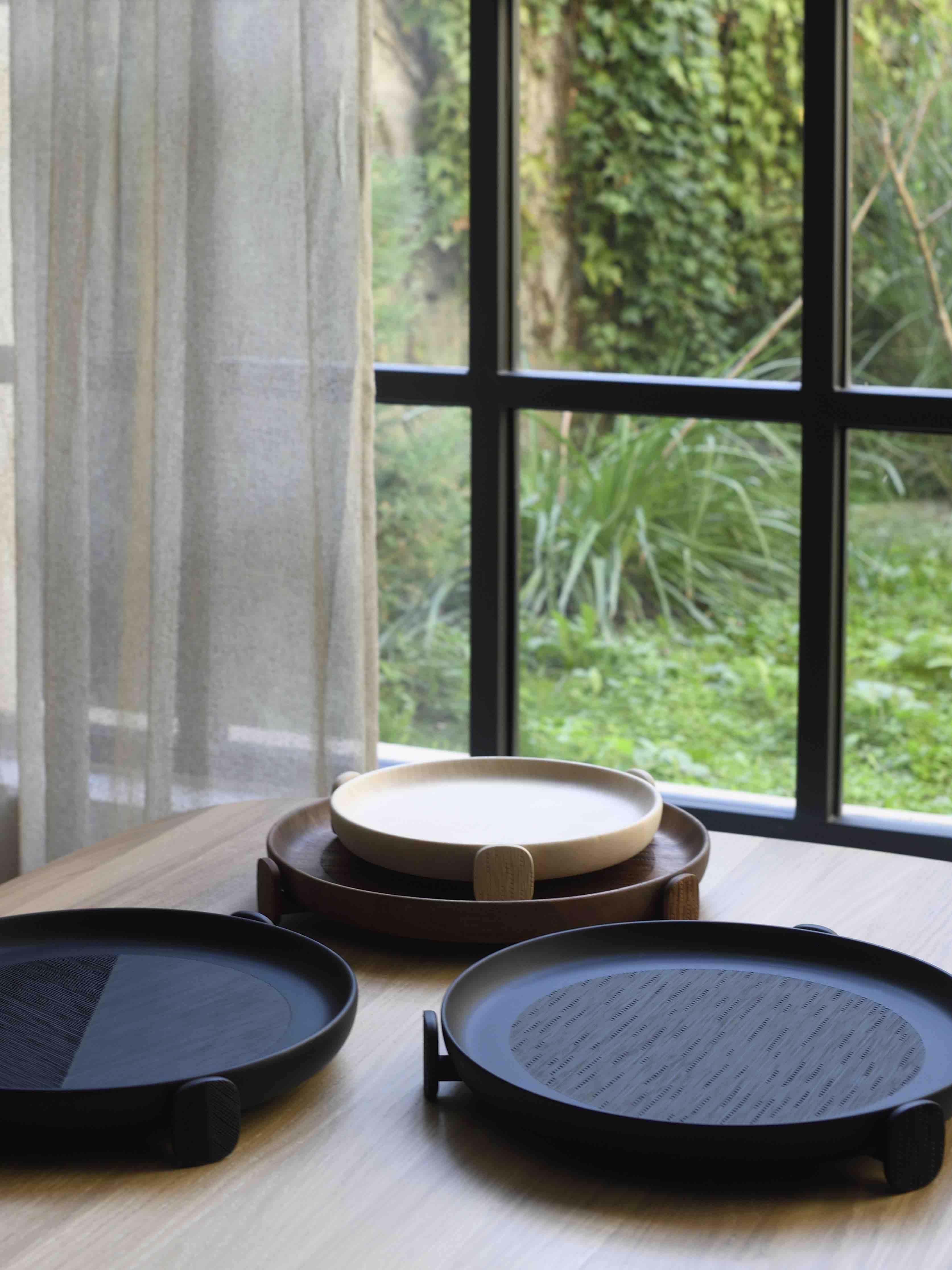 Tray set