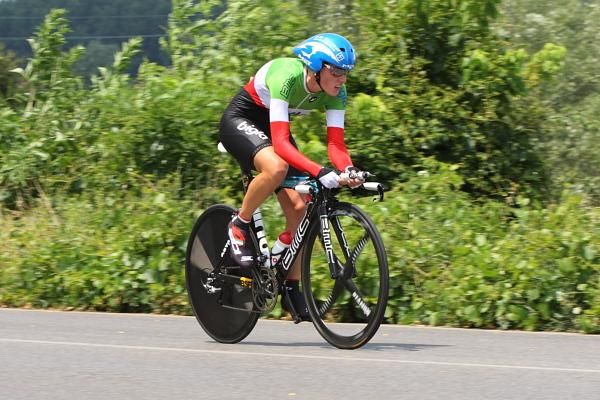 Italian Champion, Noemi Cantele (Bigla Cycling Team) finished sixth.