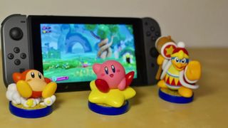 Kirby amiibo on Nintendo Switch