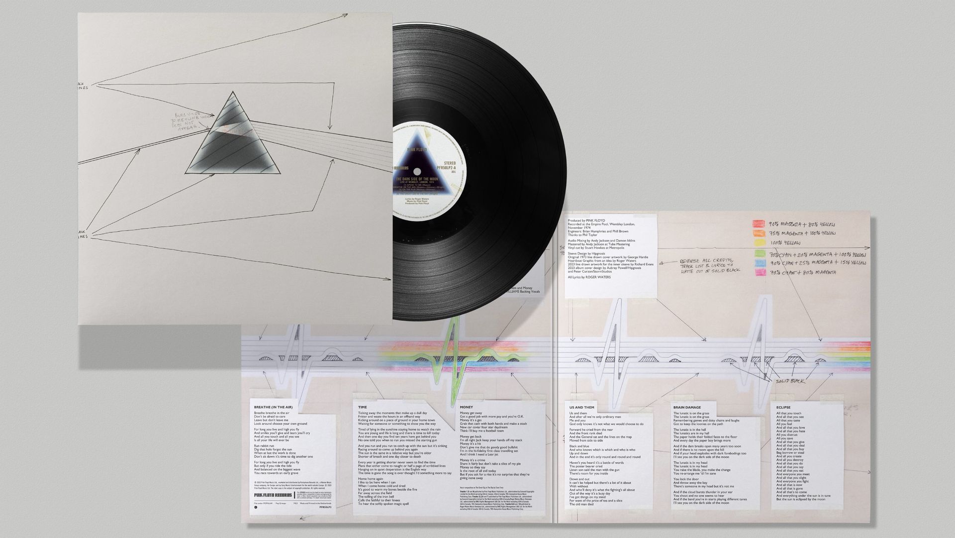 The Dark Side of the Moon 50th Anniversary box set by Pentagram