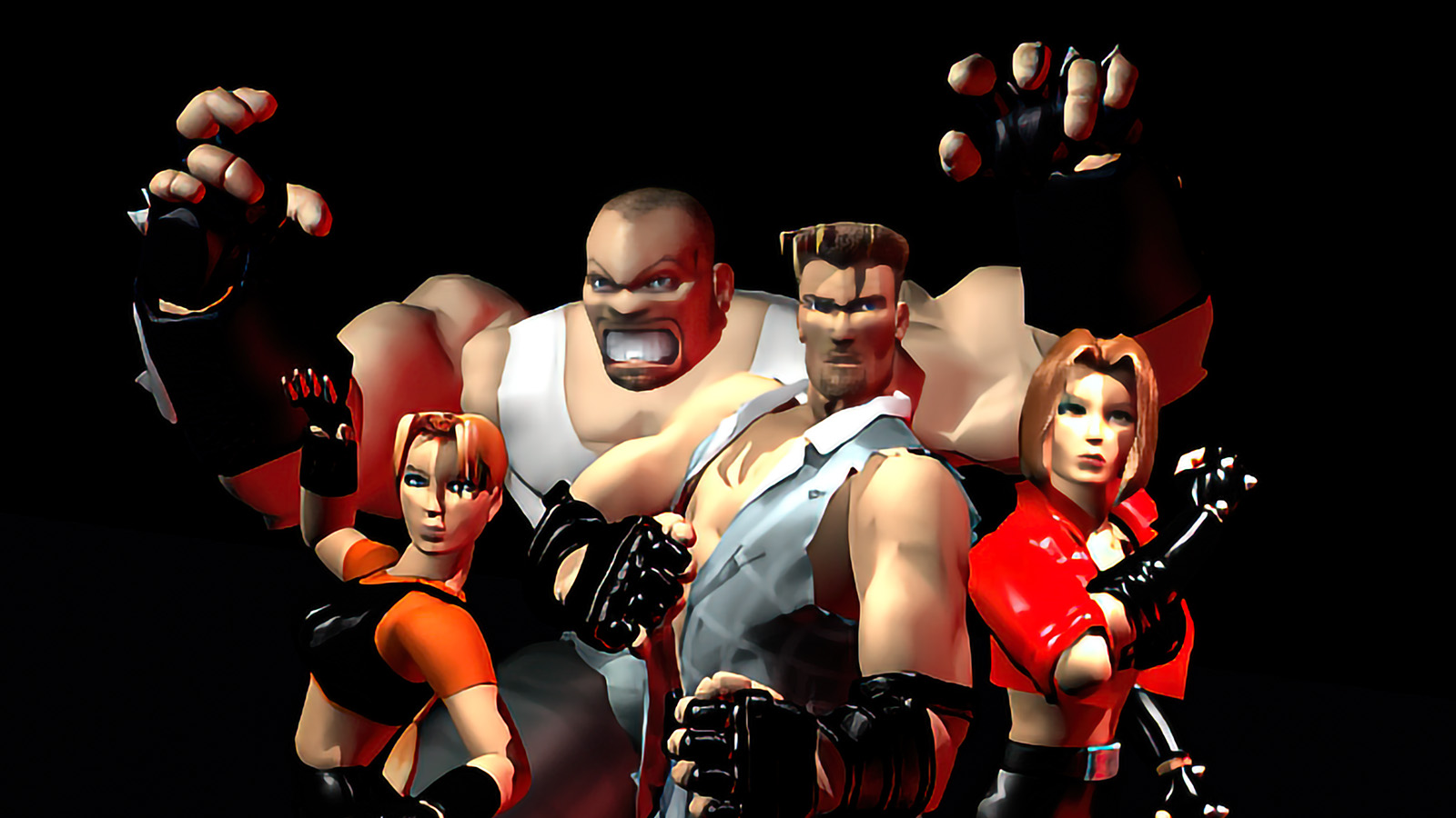 3D models from the 90s of game characters