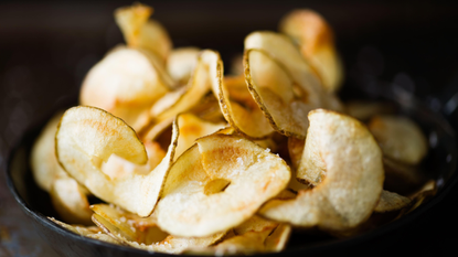 Rustic crisps.