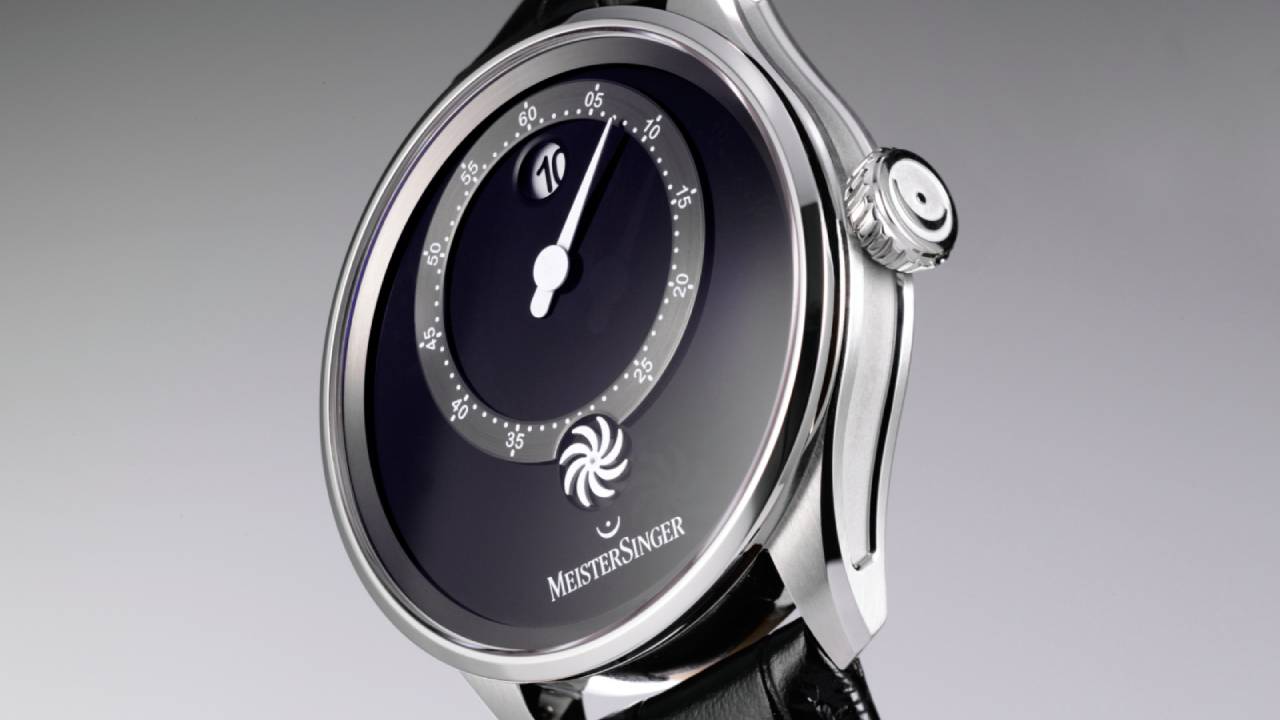 MeisterSinger Panthero Jumping Hour