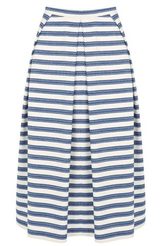 Oasis Stripe Midi Skirt, £55