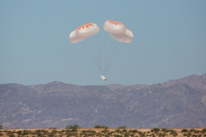 SpaceX aces final parachute test ahead of historic May 27 crew launch