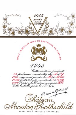Mouton Rothschild 1945