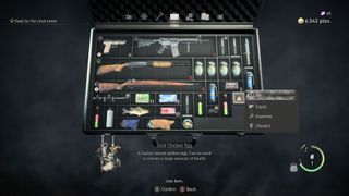 Inventory in Resident Evil 4 Remake
