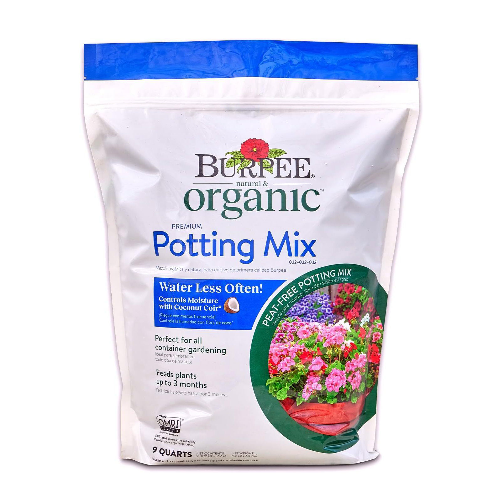 Amazon, Burpee Premium Organic Potting Mix