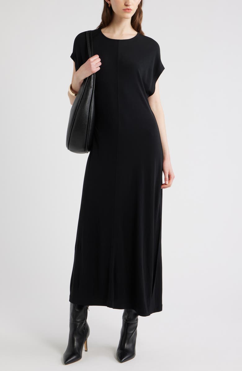 Dolman Sleeve Maxi Dress