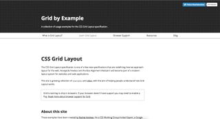 Rachel Andrew’s interactive examples of Grid Layout are a handy learning tool
