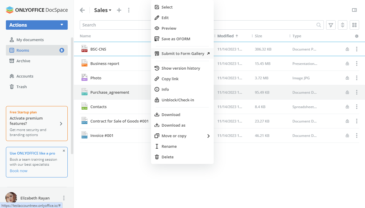 ONLYOFFICE DocSpace 2.0