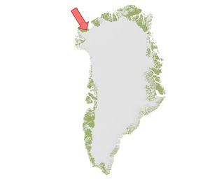 Both craters were found in a remote region of northwest Greenland.