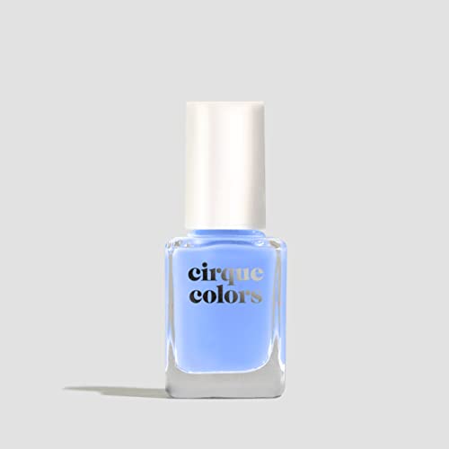 Cirque Colors Morningtide - Pure French Blue Jelly Nail Polish - 0.37 fl oz (11ml) - Vegan and Cruel
