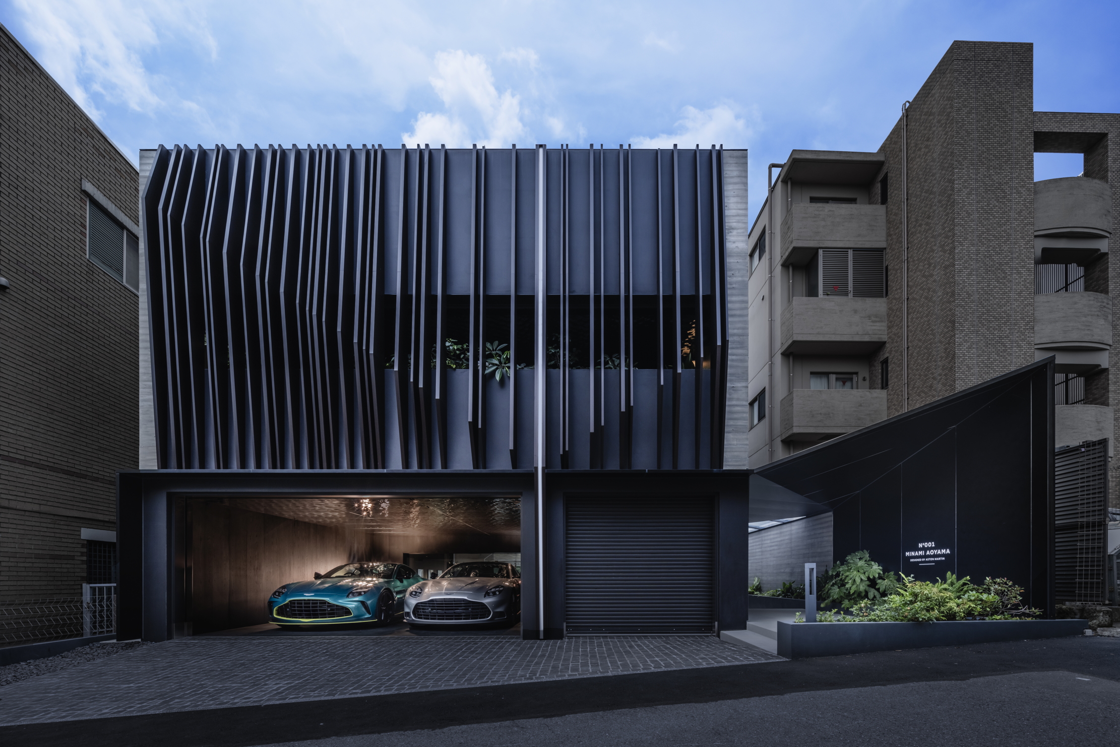 Images of the home in Tokyo designed by Aston Martin