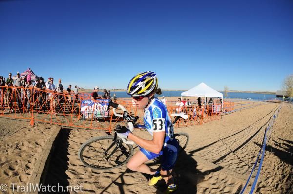 Georgia Gould (Luna Pro Team) with a massive lead over third place