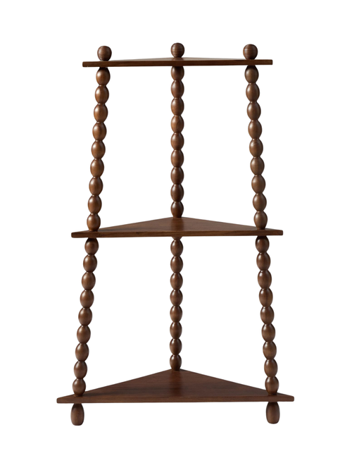 Pierce & Ward Spindle Wood Plant Stand