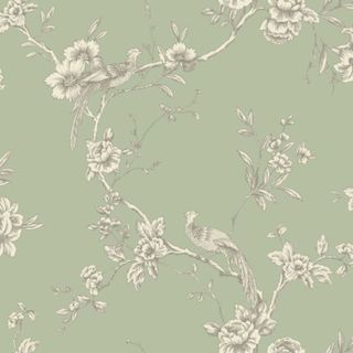 Chinoise Wallpaper Sage Green 