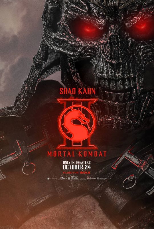 Shao Khan Mortal Kombat II poster