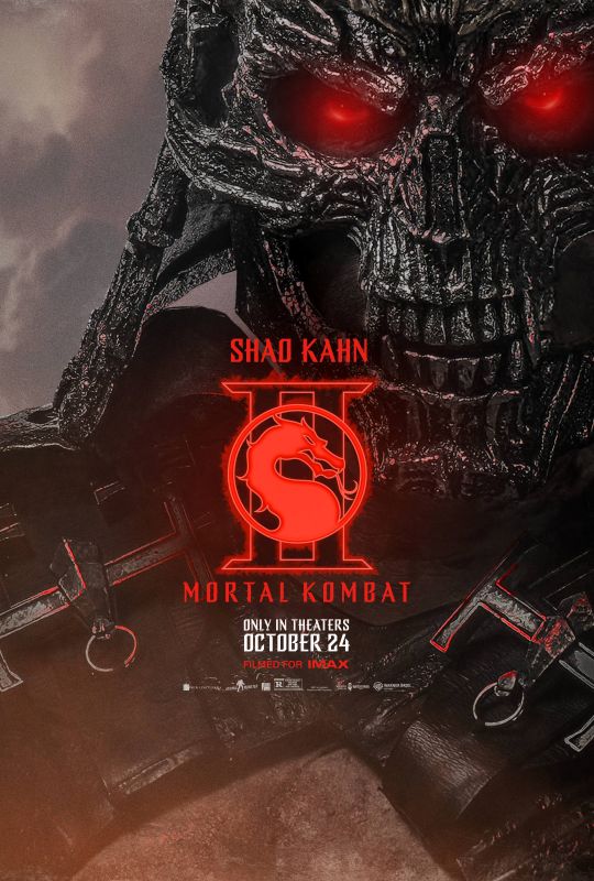 Shao Khan Mortal Kombat II poster
