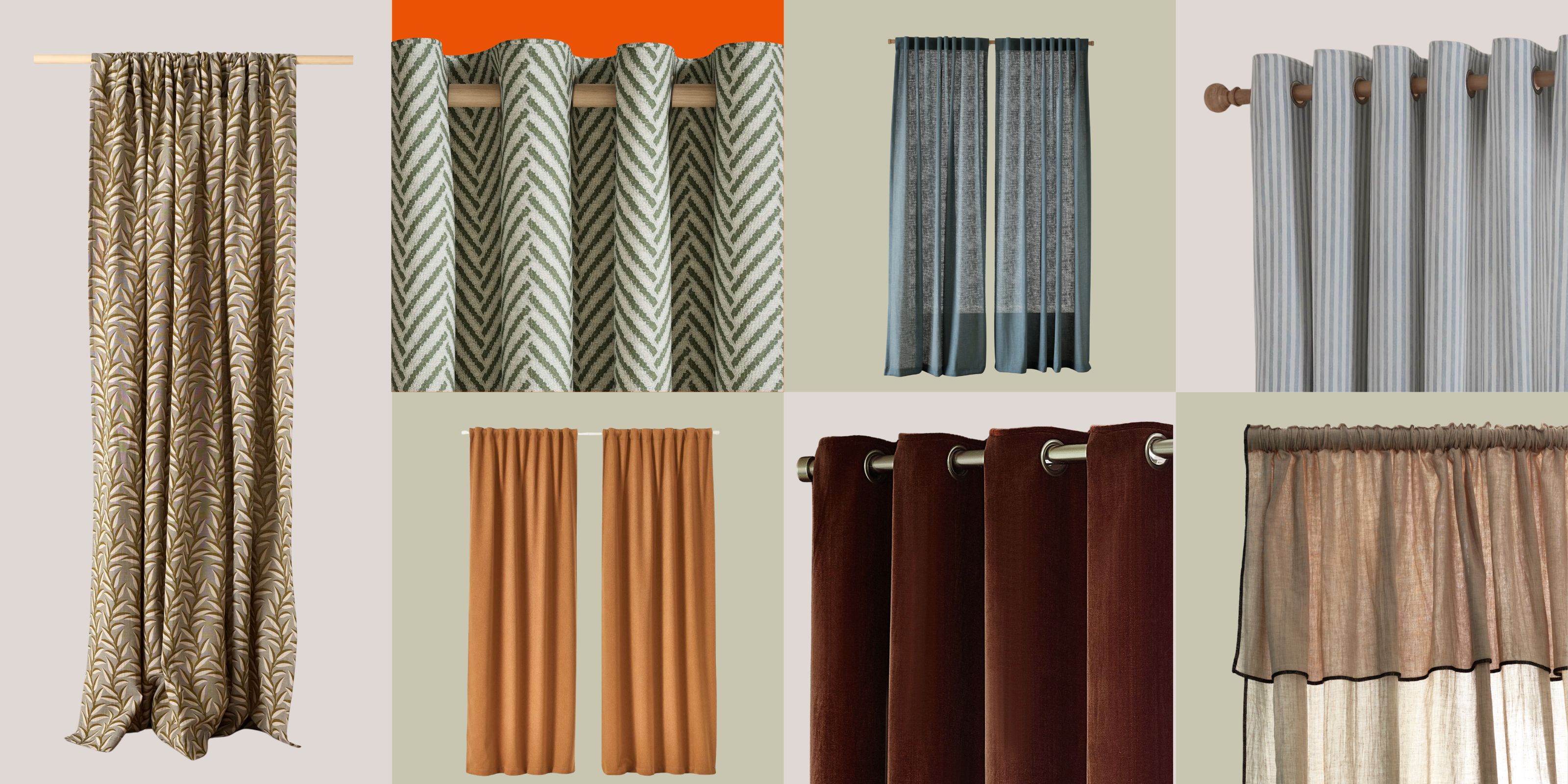 Designer-looking Curtains Collection
