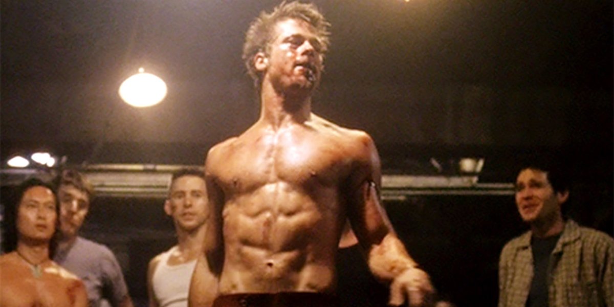 Brad Pitt in Fight Club