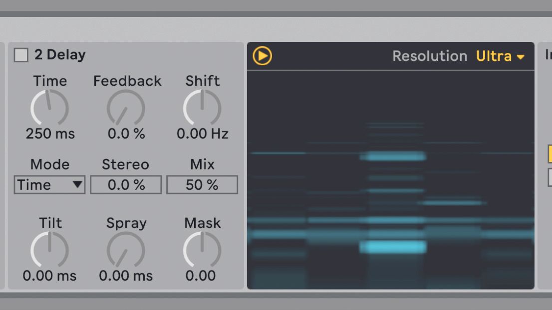 How to create unique pads using Ableton Live's Spectral Time device