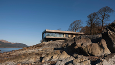 Rock Cove, a contemporary cabin in Scotland, by Cameron Webster Architects
