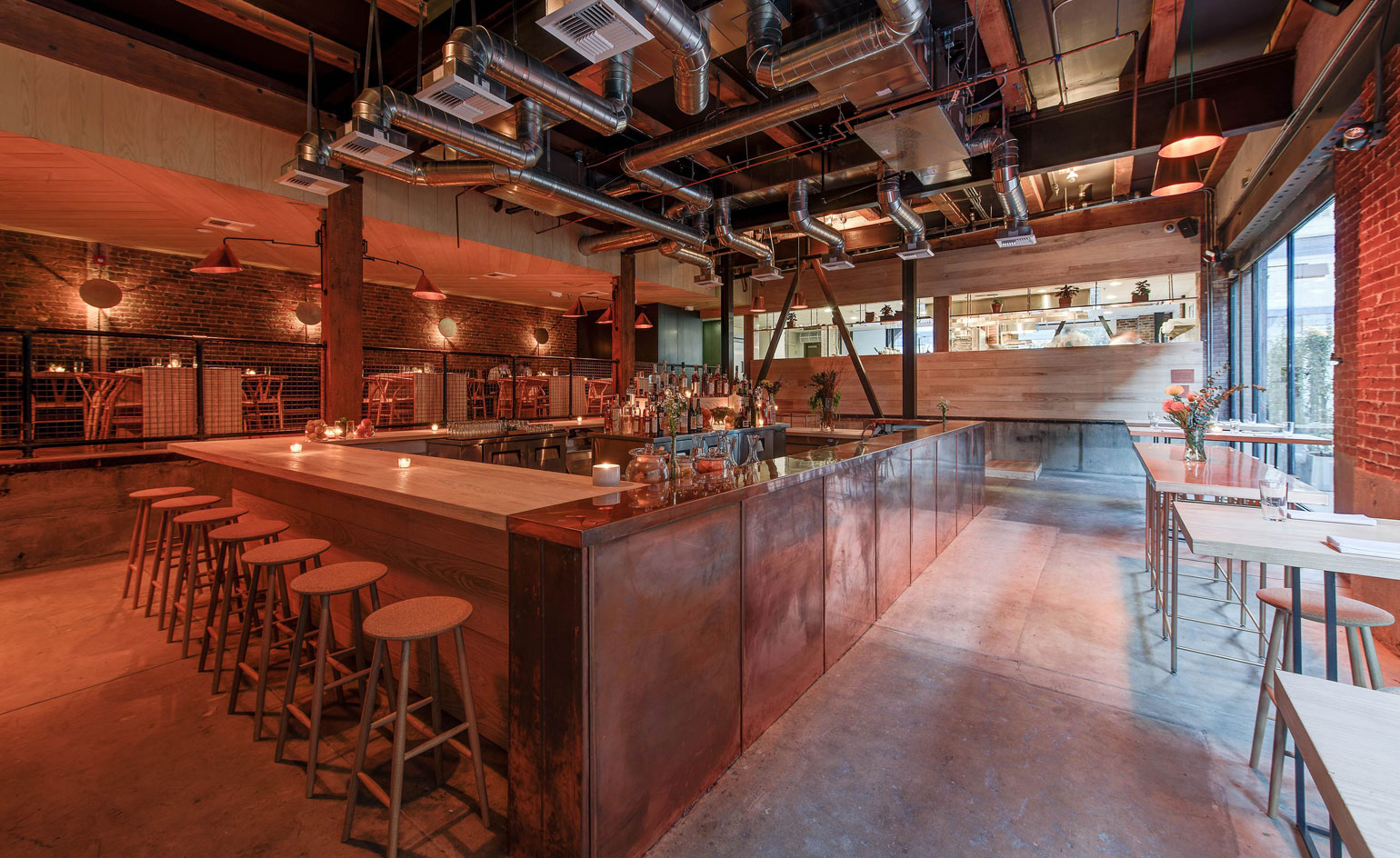 Fifty Seven — Los Angeles, USA breakfast bar area