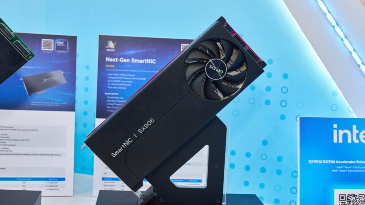 This Intel 'server' on a PCIe card has up to 38 Xeon cores, 64GB RAM, two SSDs