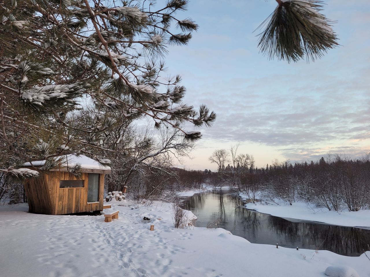 From &#039;Cabin: Cabin: How to Build a Retreat in the Wilderness and Learn to Live With Nature&#039;, a book on off the grid living by Thames &amp; Hudson