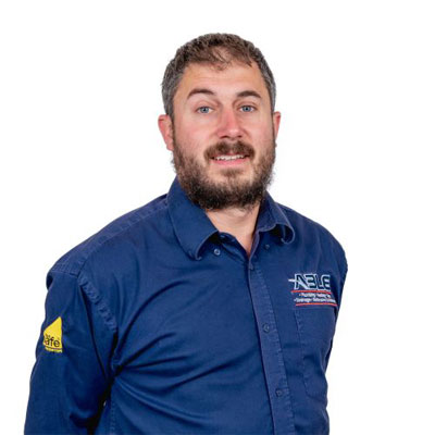 picture of plumbing expert Matt Holtom founder of Able Plumbing Solutions