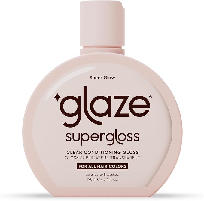 Glaze, Supergloss Sheer Glow Clear Conditioning Gloss