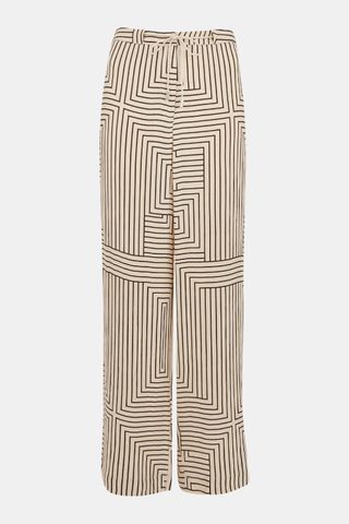 Whistles Angled Stripe Trousers