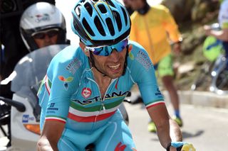 Vincenzo Nibali riding away on stage 20 of the 2016 Giro d'Italia. Photo: Graham Watson