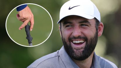 Scottie Scheffler Training Grip