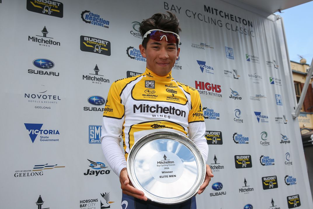 Bay Crits winner Caleb Ewan (Orica GreenEdge)