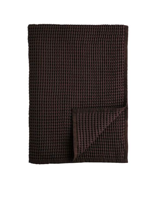 Espresso Organic Waffle Throw