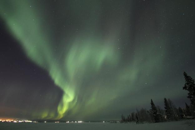 Aurora near Kiruna, Northern Sweden