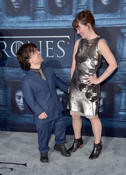 Peter Dinklage (Tyrion Lannister) and Erica Schmidt 