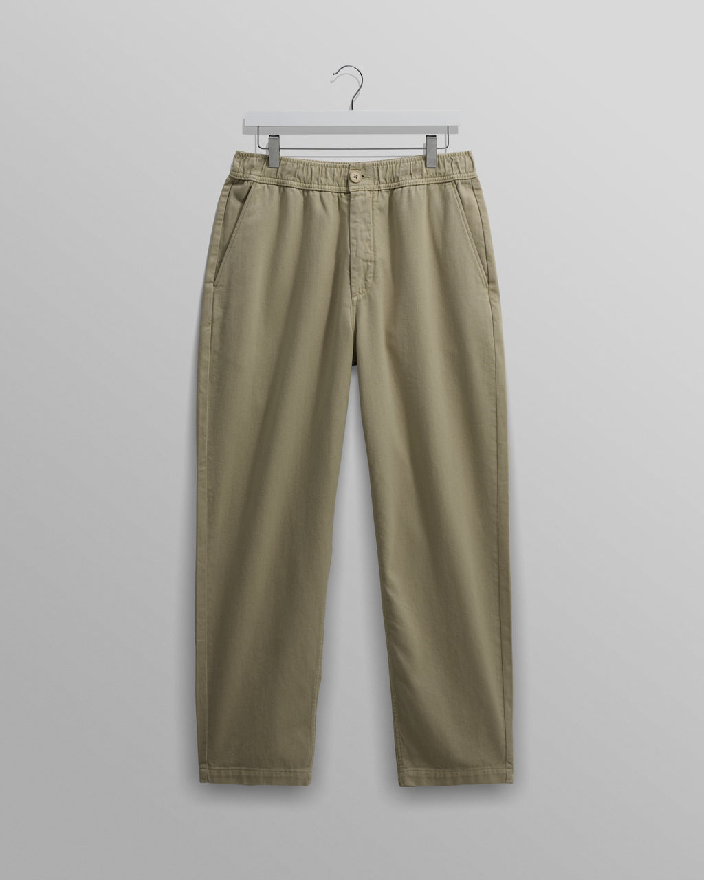 Kurt - Light Khaki Organic Cotton Trousers